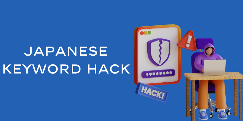Japanese Keyword Hack piratage par Mots